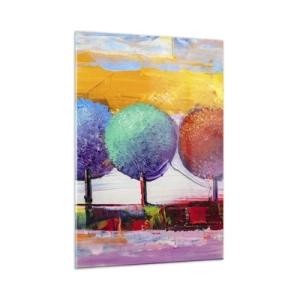 Billede på glas - Tredje gang er lykkens gang - 50x70 cm