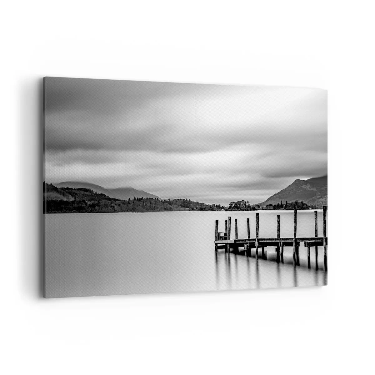 Lærredstryk - Billede på lærred - Mildhed og styrke - 120x80 cm