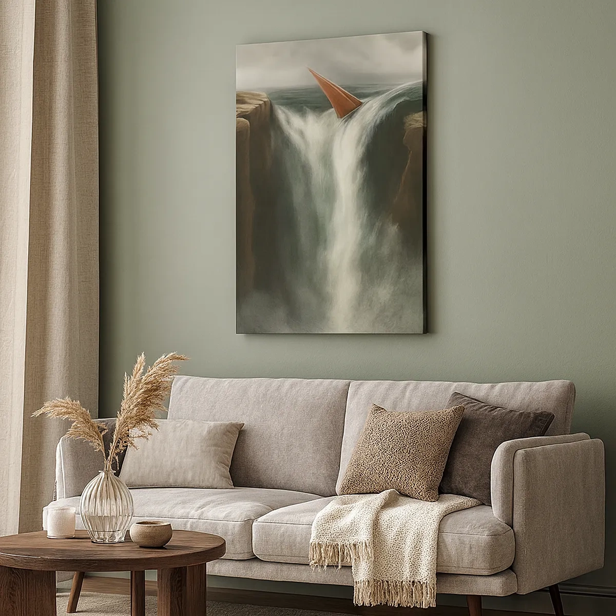 Lærredstryk - Billede på lærred - Livets advarsler - 50x70 cm