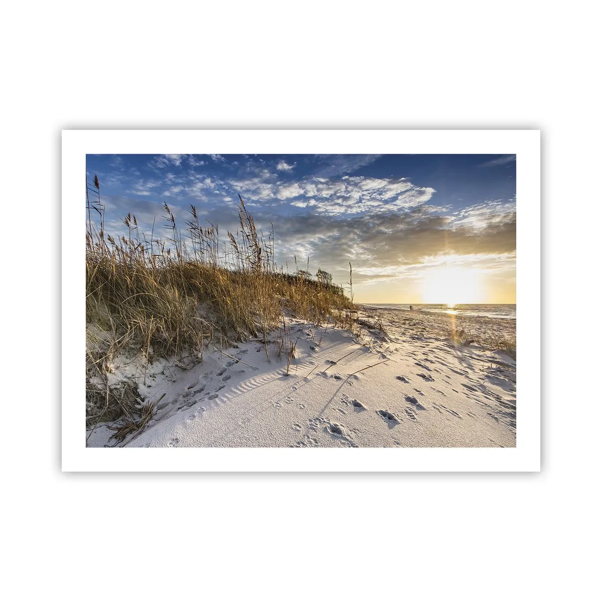 Plakat - Indbydelse til en vandretur - 70x50 cm