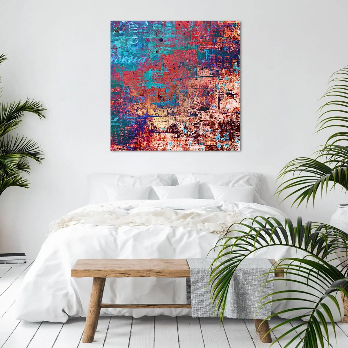Lærredstryk - Billede på lærred - Hukommelse og glemsel - 30x30 cm
