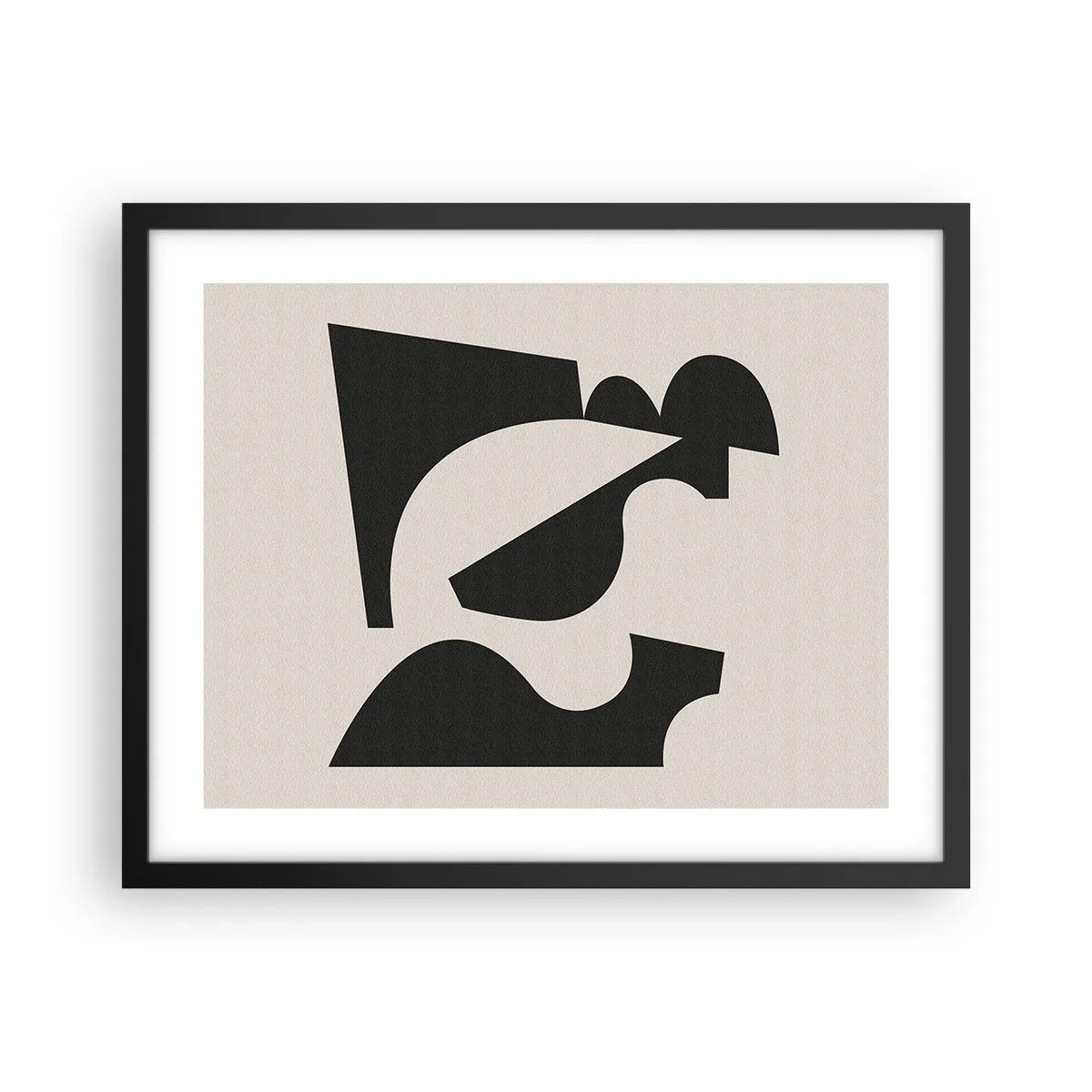 Plakat i sort ramme - Sammensæt din egen - 50x40 cm