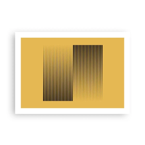 Plakat - Modsætningernes kvadrat - 70x50 cm