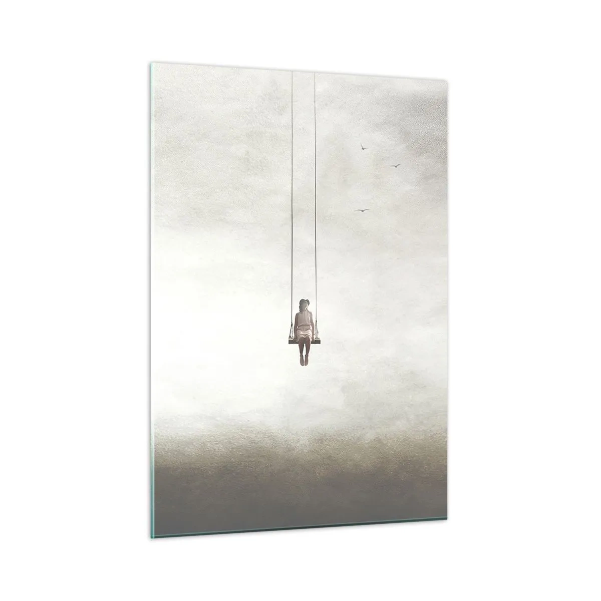 Billede på glas - Barnet i os selv - 50x70 cm