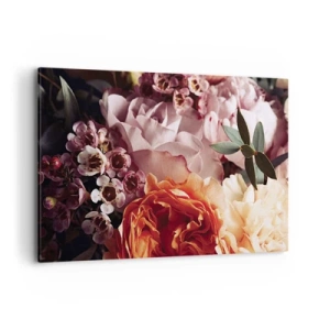 Lærredstryk - Billede på lærred - Indhyllet i skønhed - 120x80 cm