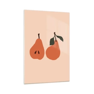 Billede på glas - Sødmen selv - 70x100 cm