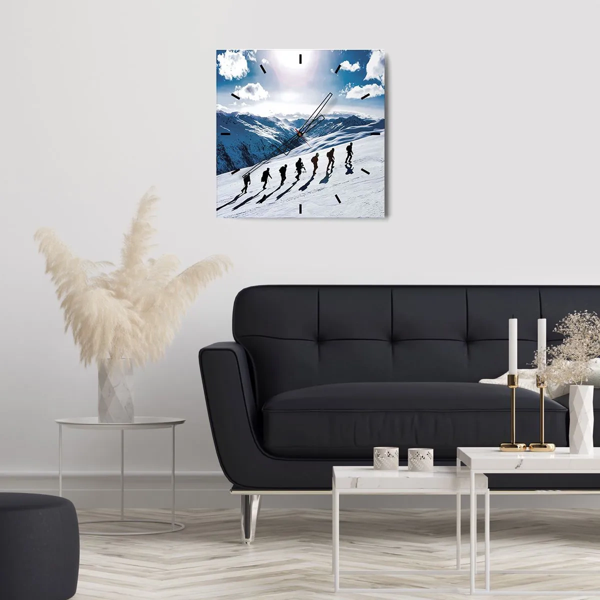 Vægur, Uret - Det vindende hold - 30x30 cm