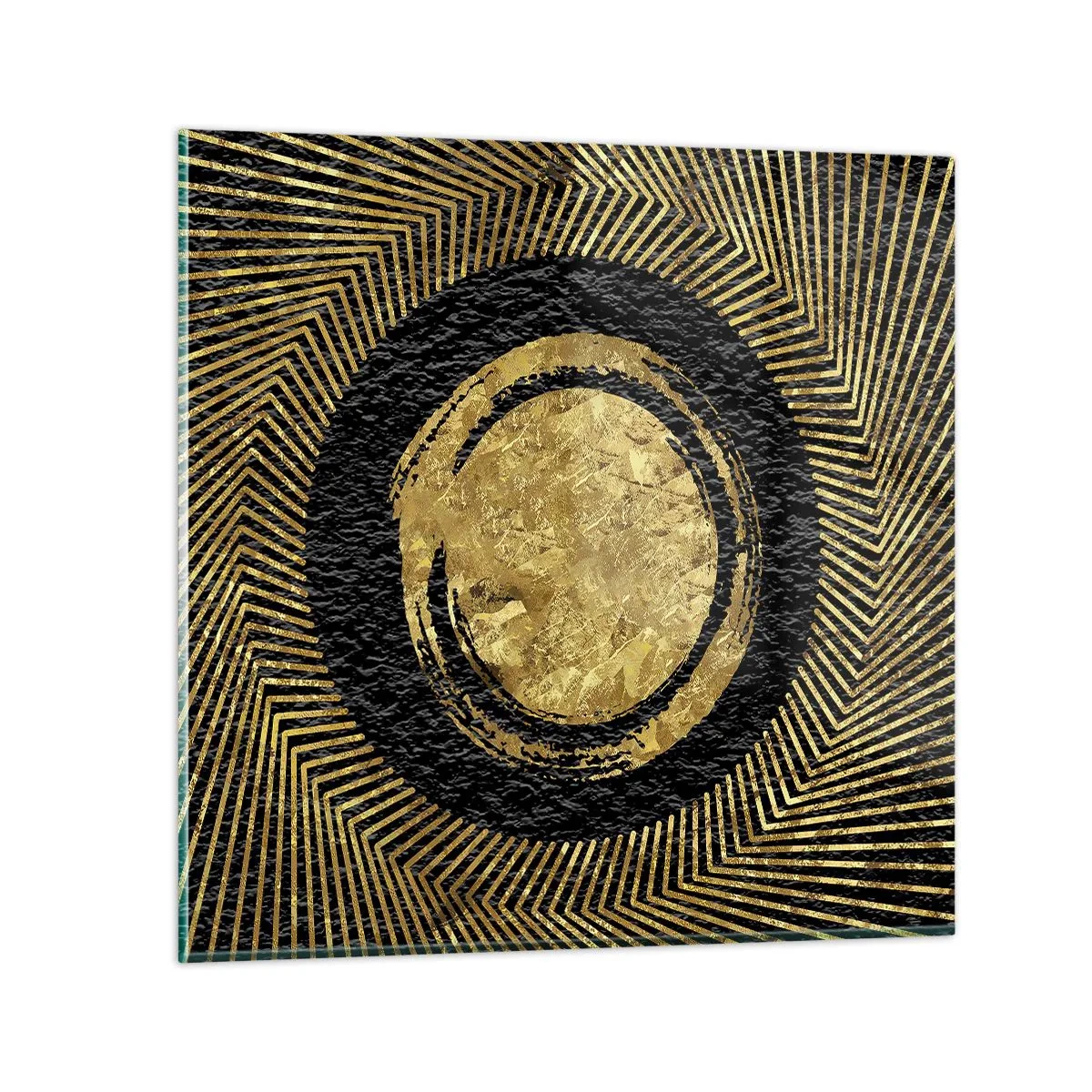 Billede på glas - Glamour-komposition - 70x70 cm