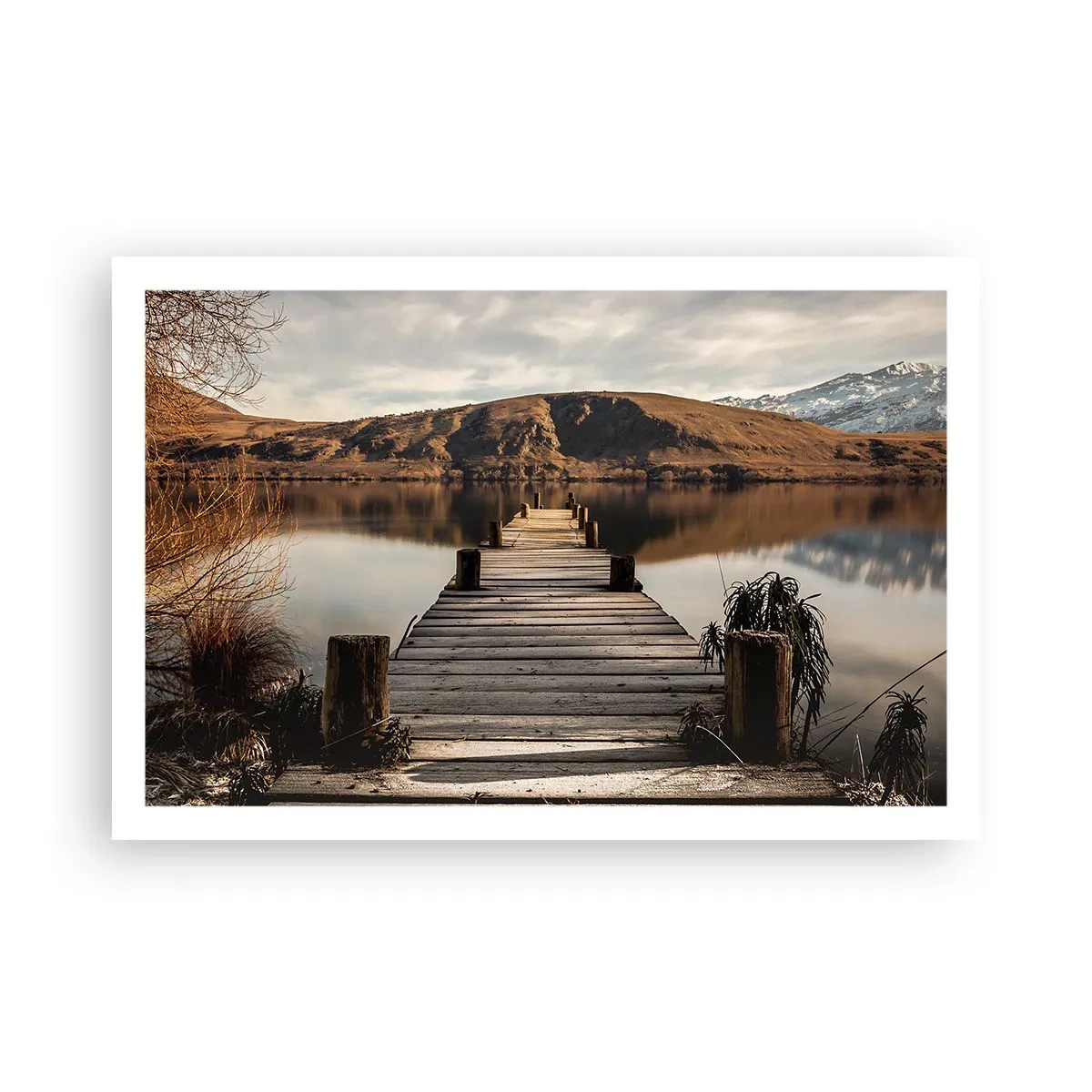 Plakat - Et landskab i stilhed - 91x61 cm