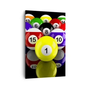 Lærredstryk - Billede på lærred - Forskellige farver af leg - 80x120 cm