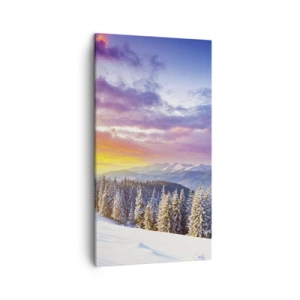 Lærredstryk - Billede på lærred - Ved højlys dag - 45x80 cm