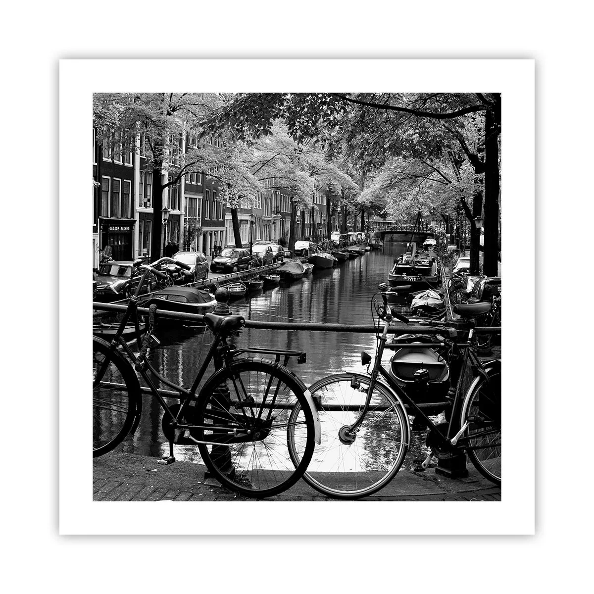 Plakat - En meget hollandsk udsigt - 50x50 cm