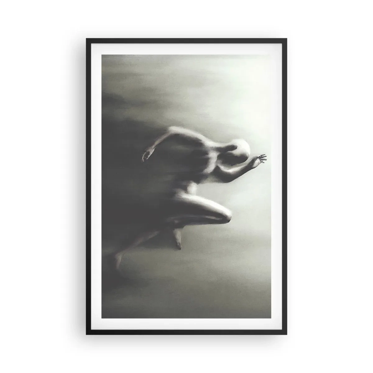 Plakat i sort ramme - Ustoppelig - 61x91 cm