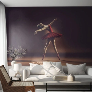 Fototapet Selvklæbende Deluxe Sticker - Prima ballerina - Ballerina, Dans, Ballet - 100x70 cm