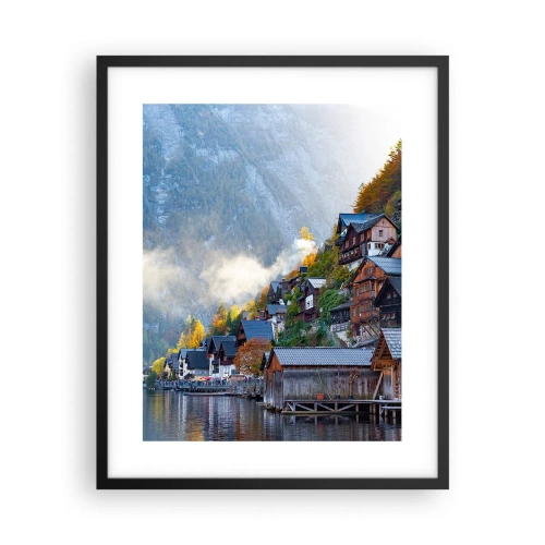 Plakat i sort ramme - Alpine climes - 40x50 cm