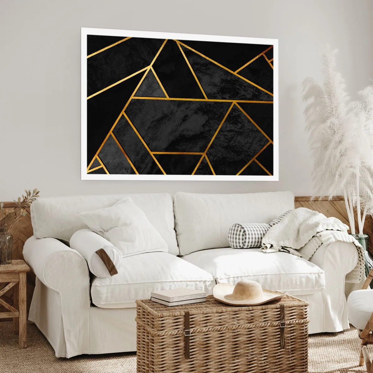 Plakat - Mørke og lys - 40x30 cm