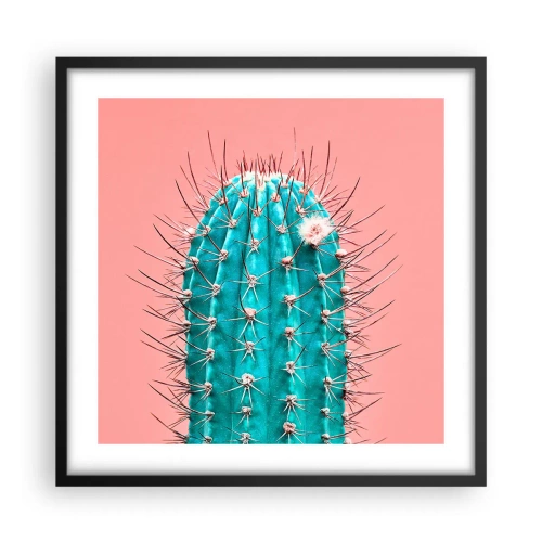 Plakat i sort ramme - Bare se - 50x50 cm