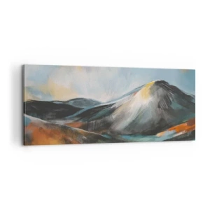 Lærredstryk - Billede på lærred - Rå og smuk - 100x40 cm
