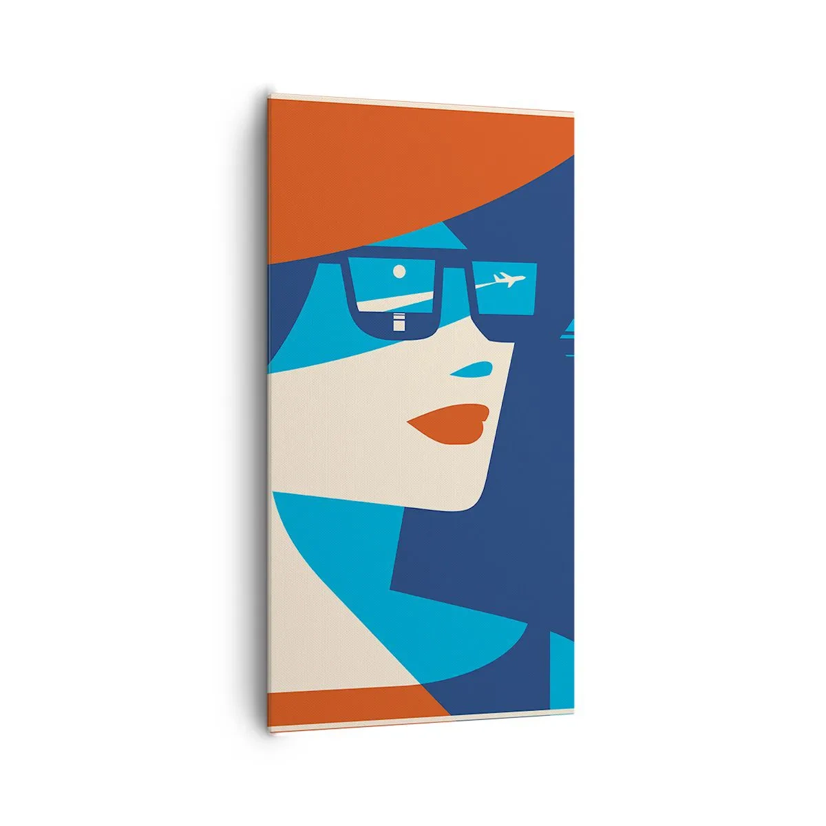 Lærredstryk - Billede på lærred - Ferie rejse - 65x120 cm