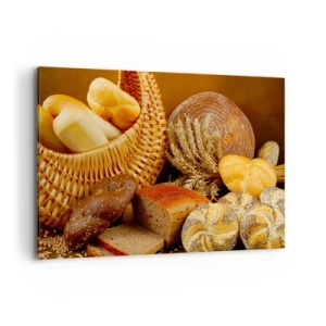 Lærredstryk - Billede på lærred - Vi slap væk igen - 120x80 cm