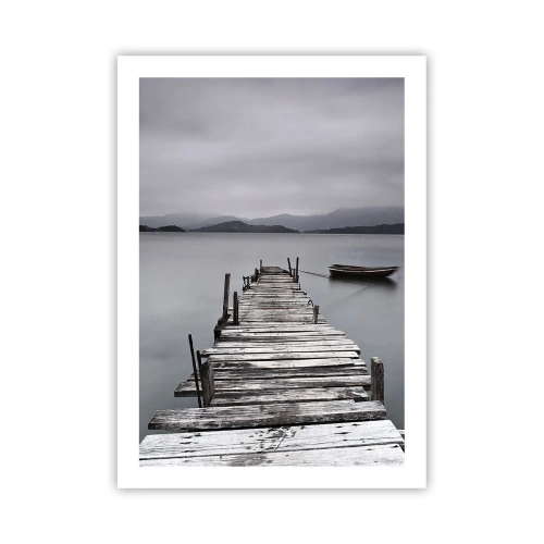 Plakat - Du kan tage af sted i morgen - 50x70 cm