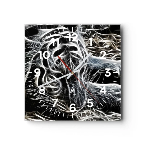 Vægur, Uret - En undersøgelse af kattens lethed - 30x30 cm