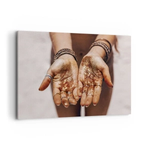 Lærredstryk - Billede på lærred - En gave til dig - 120x80 cm