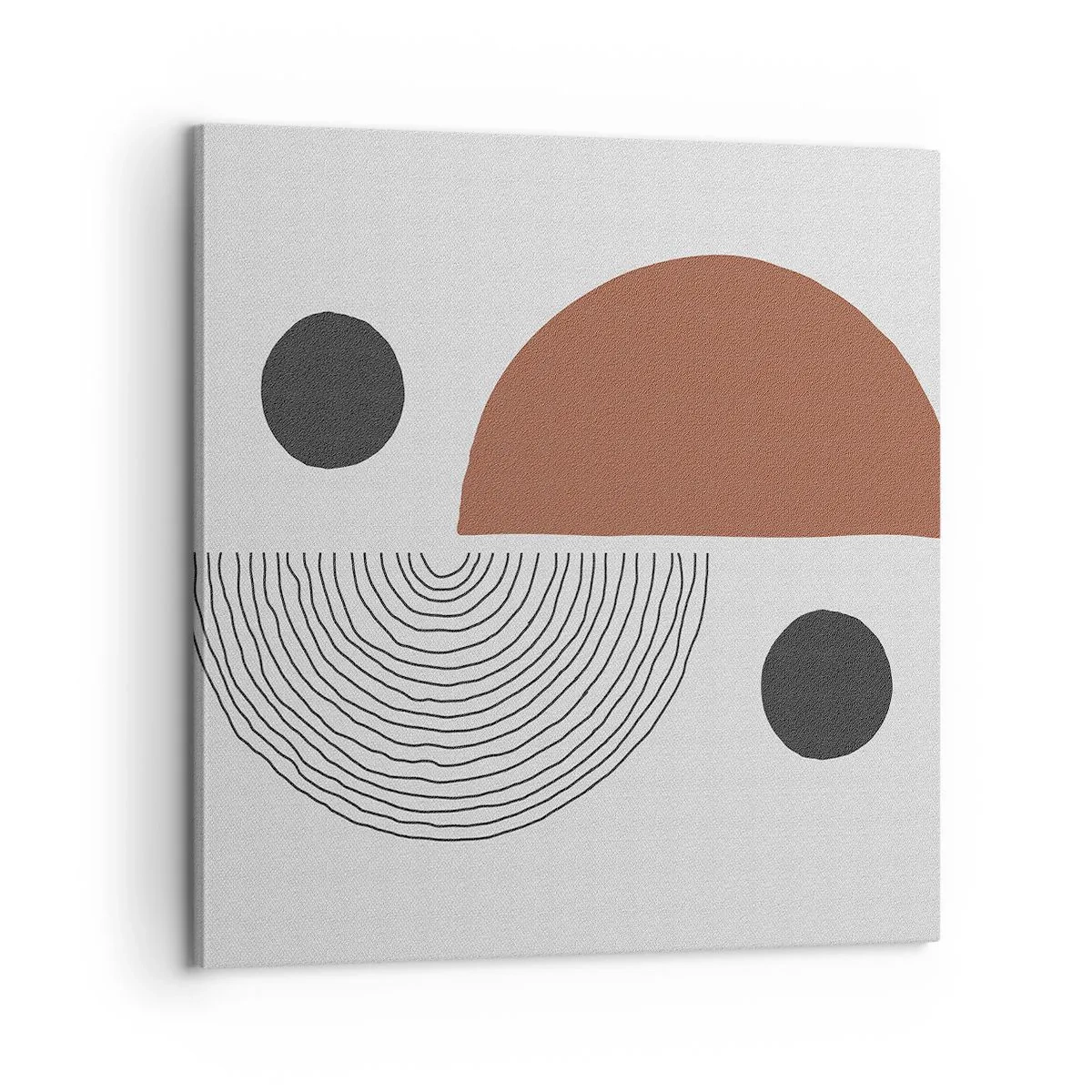 Lærredstryk - Billede på lærred - Perfektion af hjulet - 60x60 cm