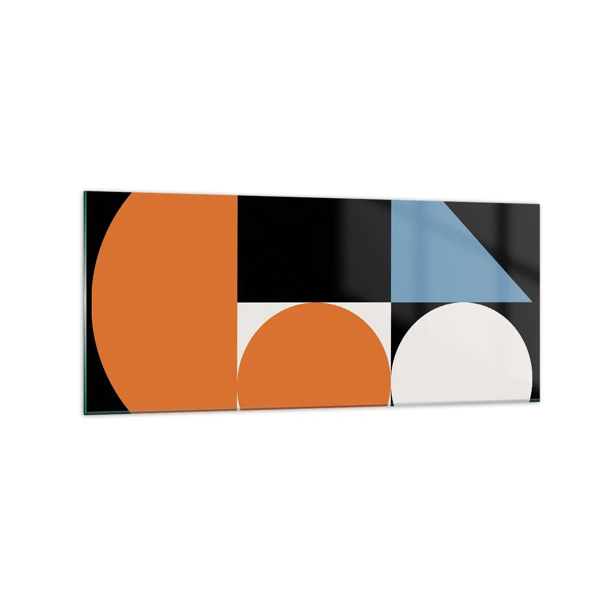 Billede på glas - System til figurer - 120x50 cm