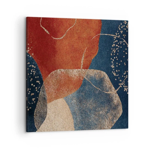 Lærredstryk - Billede på lærred - Lethed i tilværelsen - 50x50 cm