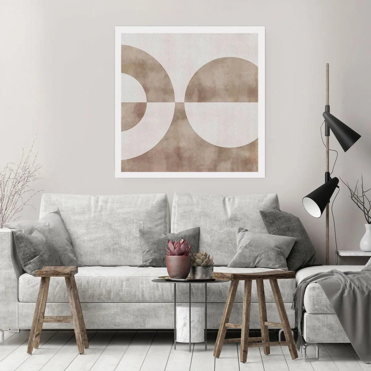 Plakat - Ligheder og forskelle - 50x50 cm