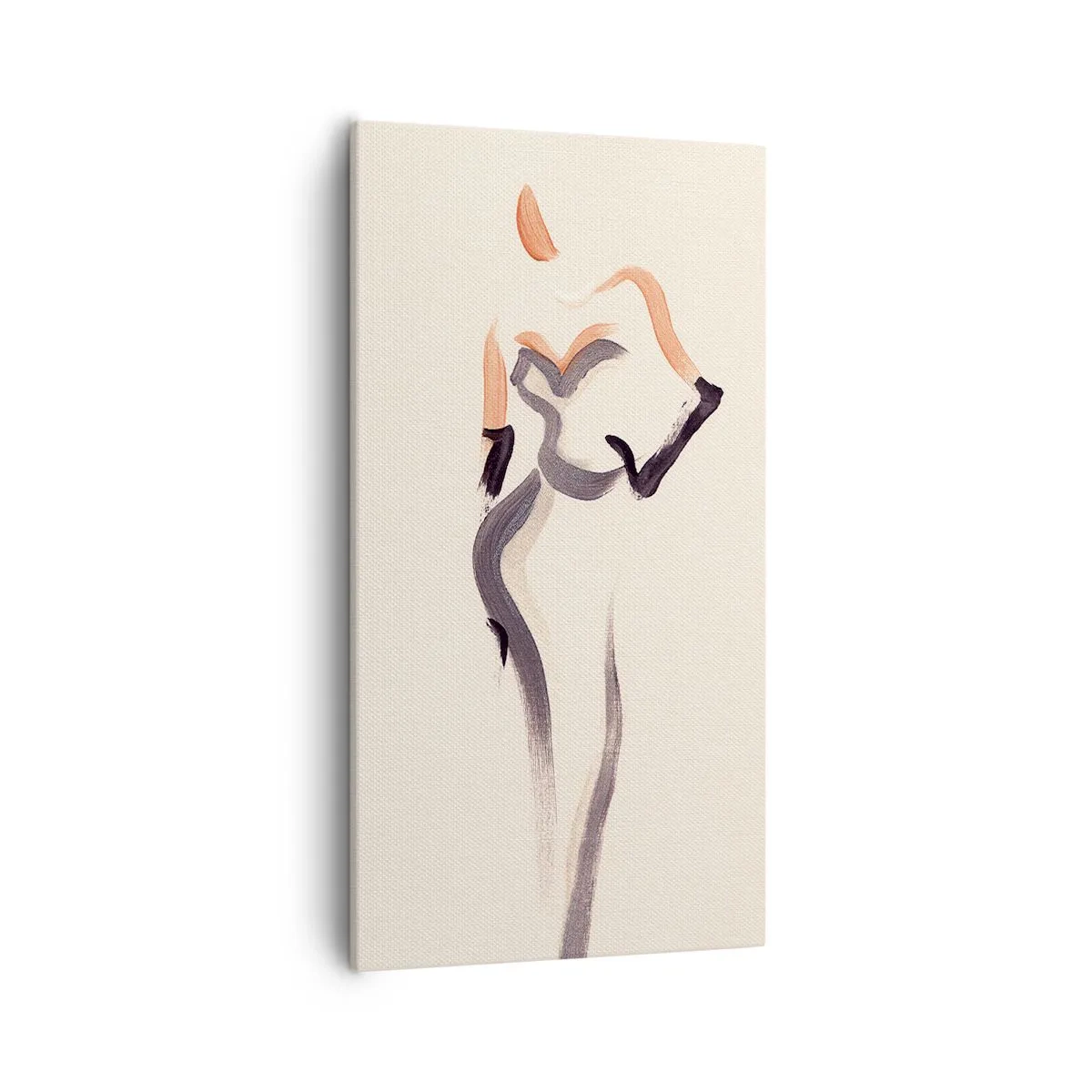 Lærredstryk - Billede på lærred - Fra de gyldne år i Hollywood - 55x100 cm