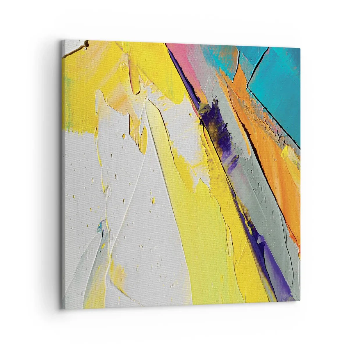 Lærredstryk - Billede på lærred - Lysets anatomi - 50x50 cm