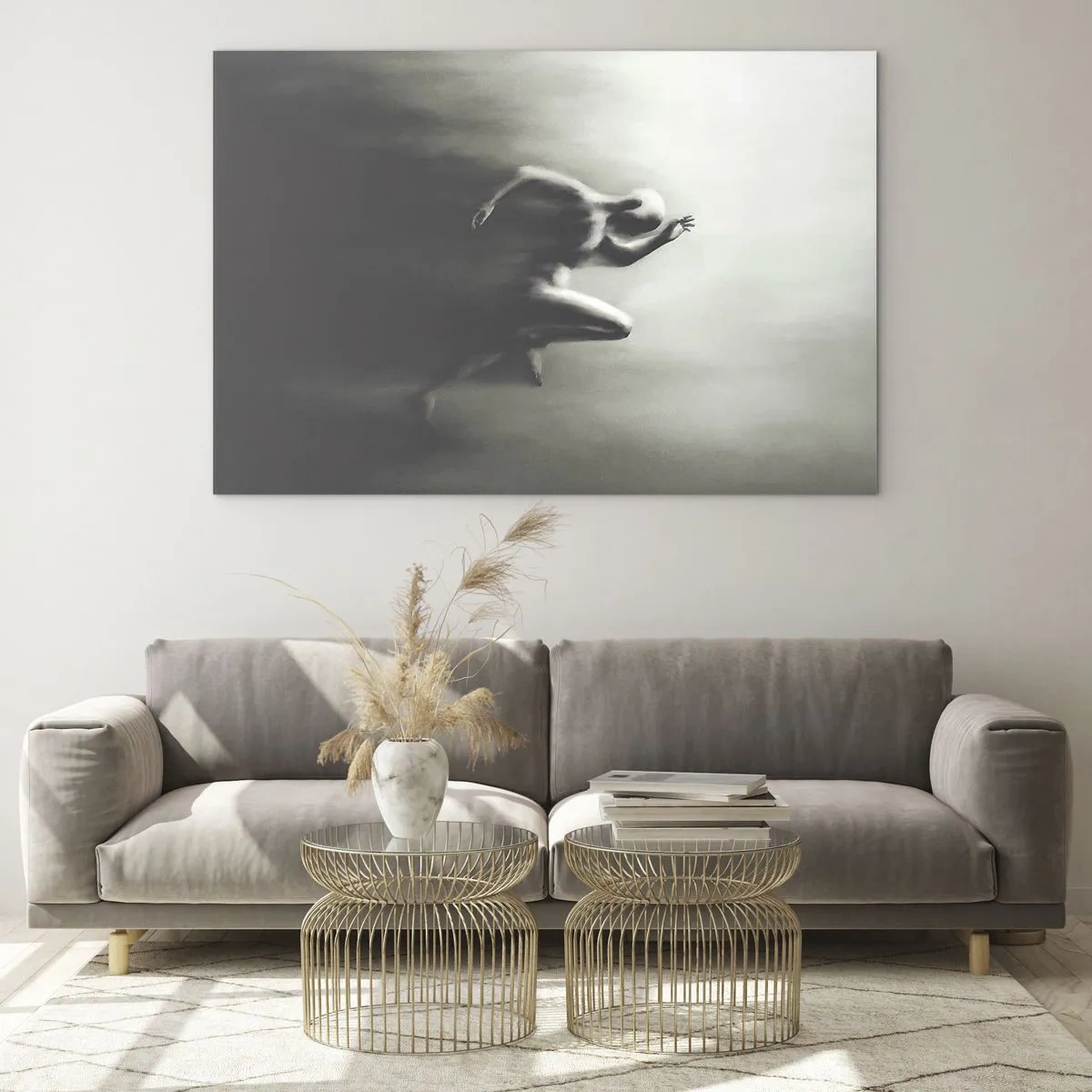 Billede på glas - Ustoppelig - 70x50 cm