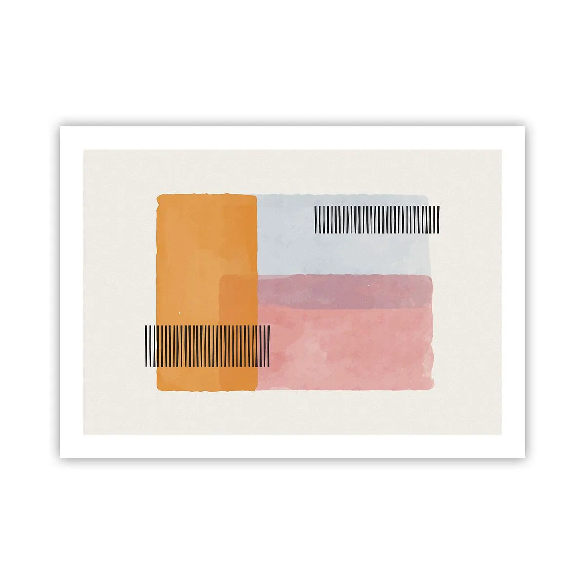 Plakat - Fra hjørne til hjørne - 70x50 cm