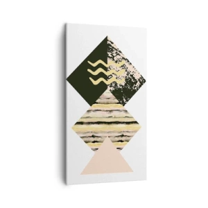 Lærredstryk - Billede på lærred - Ikke så simpelt - 45x80 cm