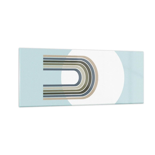 Billede på glas - Uimodståelig tiltrækningskraft - 100x40 cm