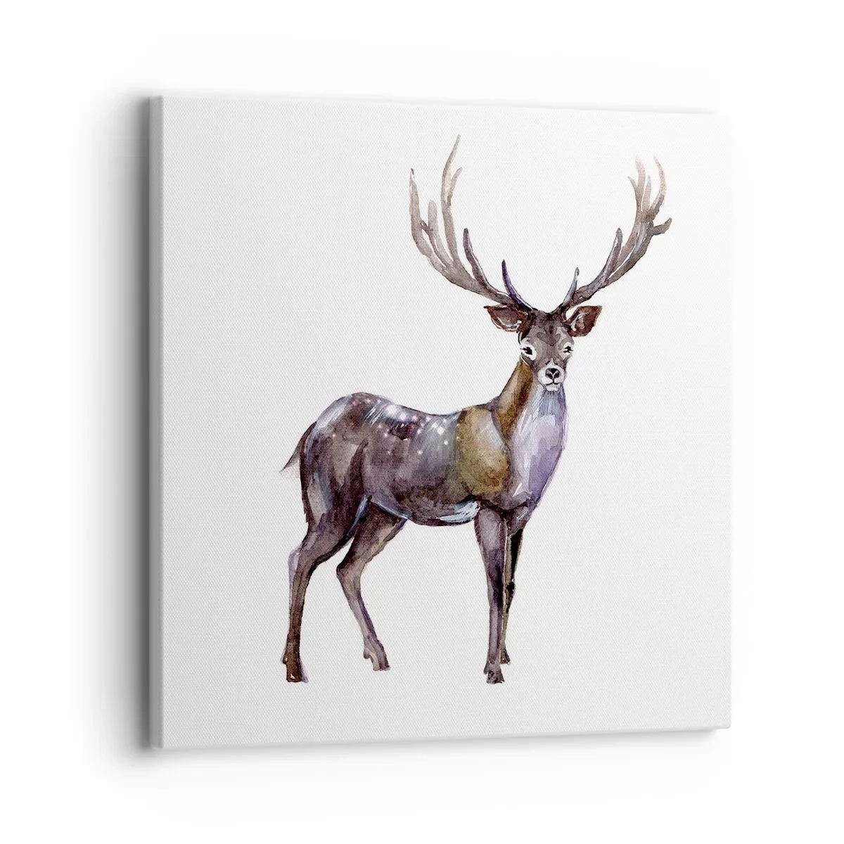 Lærredstryk - Billede på lærred - Kongen af den nordlige ødemark - 30x30 cm