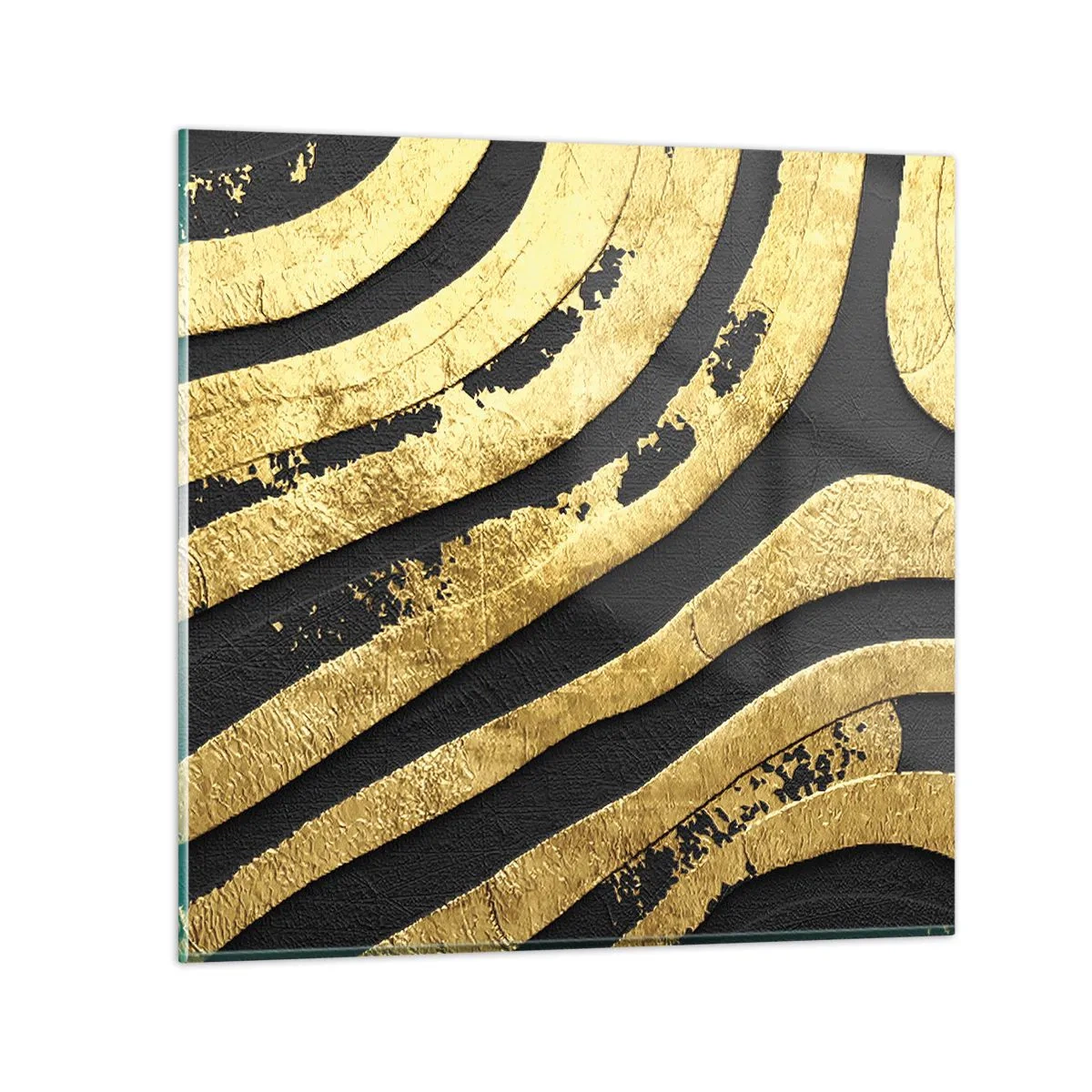 Billede på glas - Alt flyder - 50x50 cm