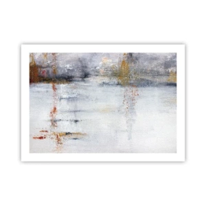 Plakat - Bag lufttæppet - 70x50 cm