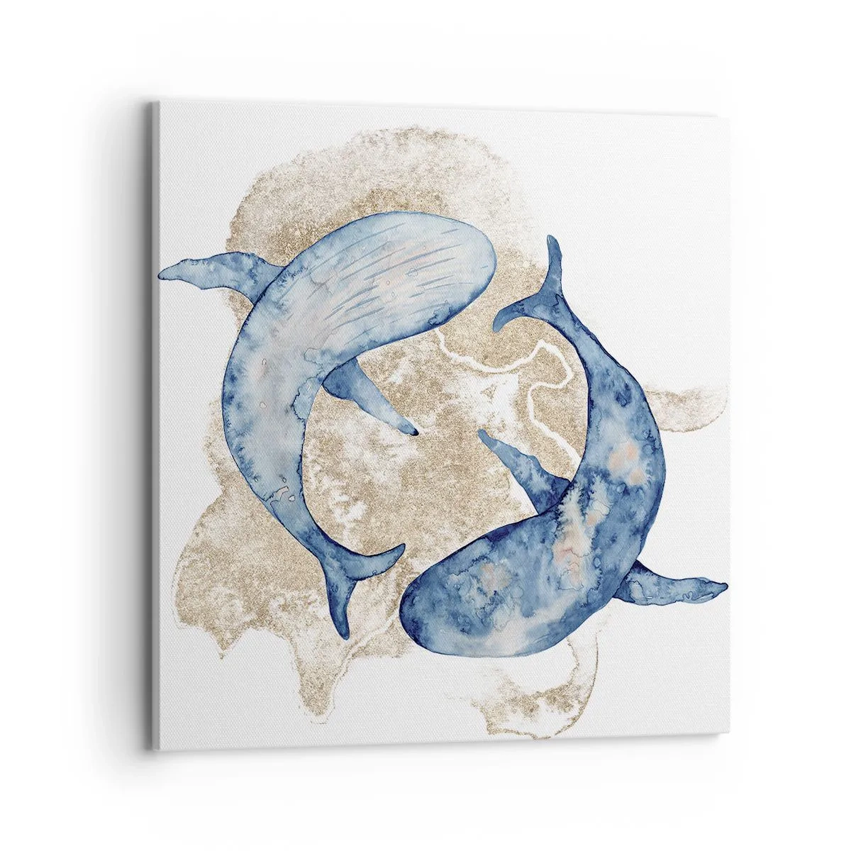 Lærredstryk - Billede på lærred - Venskab eller kærlighed? - 70x70 cm