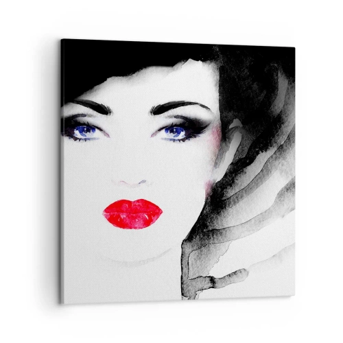 Lærredstryk - Billede på lærred - Afviser og tilkalder - 50x50 cm