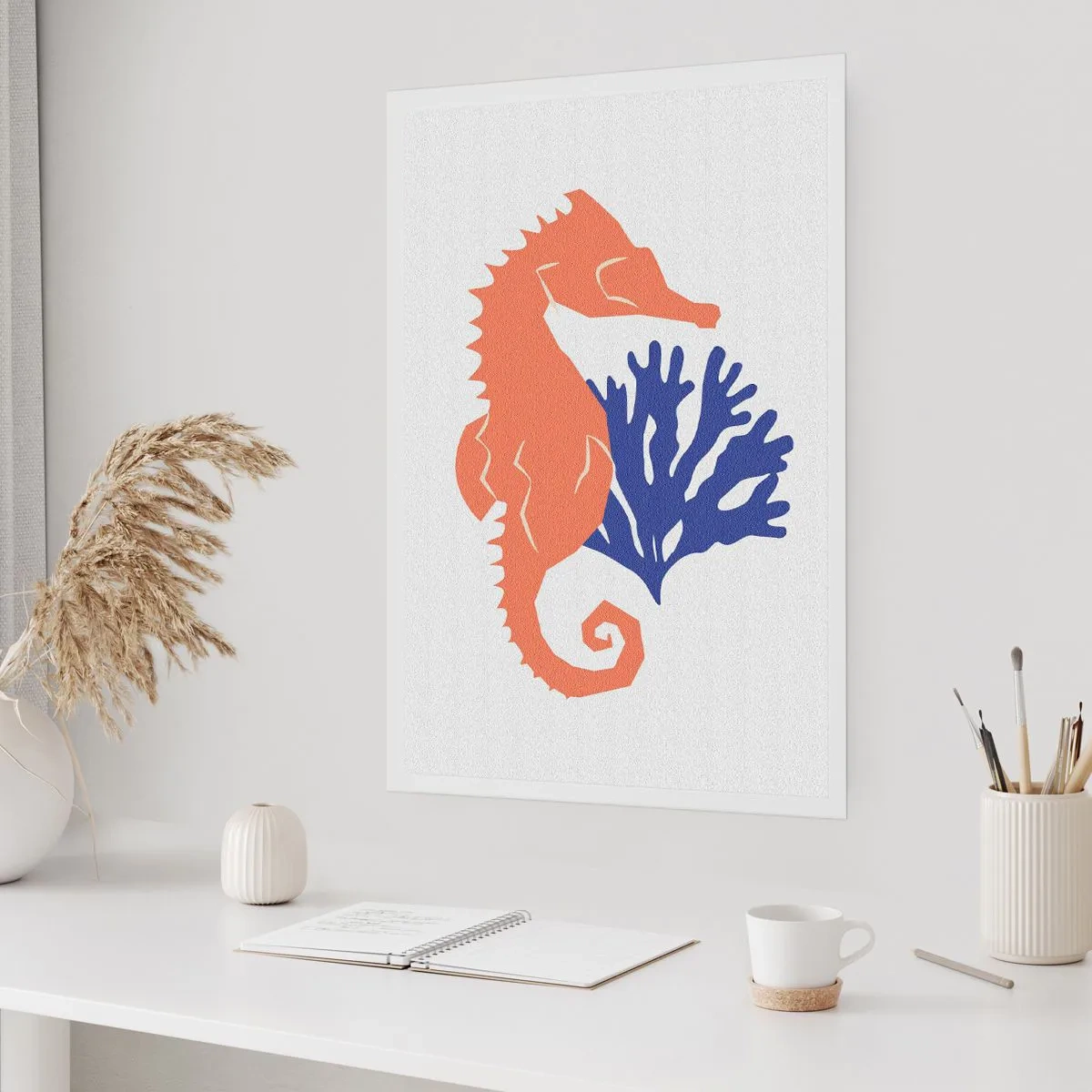 Plakat - På en eng under vandet - 30x40 cm