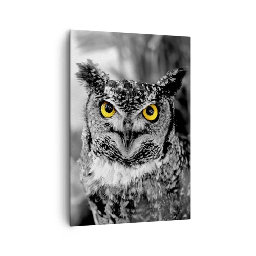 Lærredstryk - Billede på lærred - Intet kan skjules - 70x100 cm