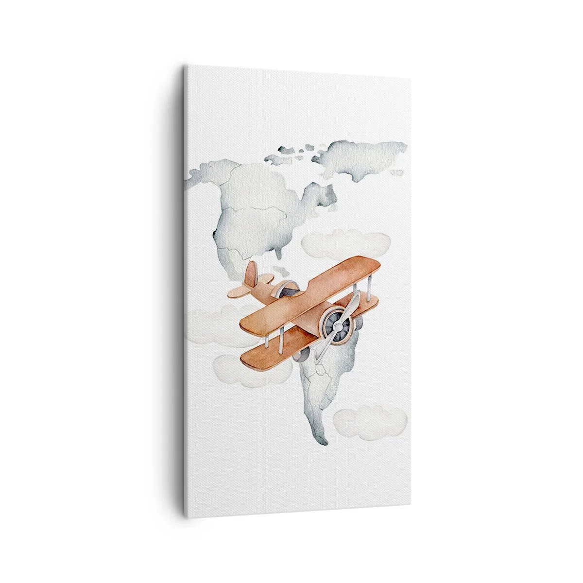 Lærredstryk - Billede på lærred - I den banebrydende ånd - 45x80 cm