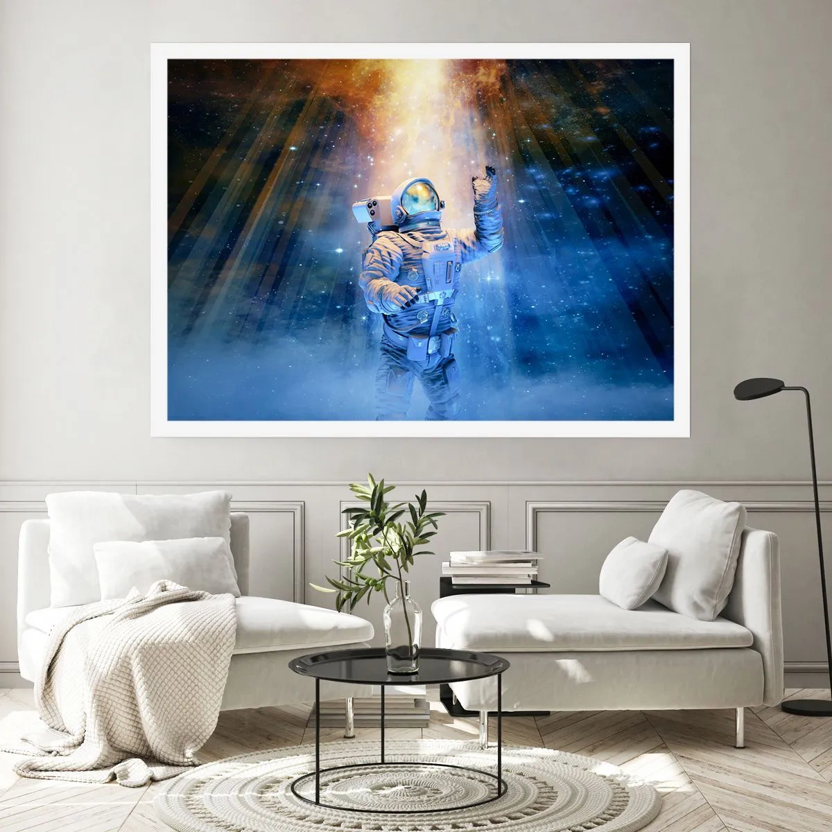 Plakat - Endelig på destinationen - 100x70 cm
