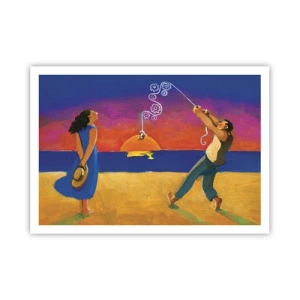 Plakat - Mere end en stjerne fra himlen - 100x70 cm