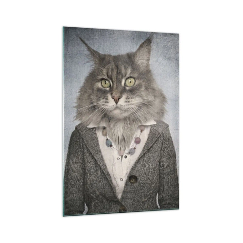 Billede på glas - Pelse er igen på mode - 70x100 cm