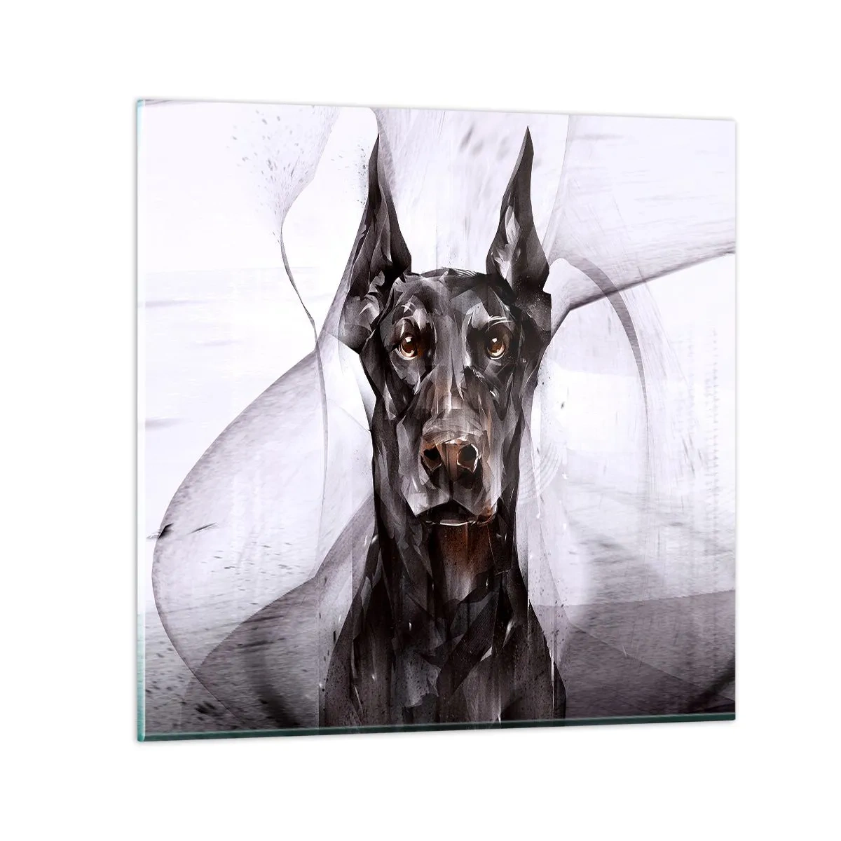 Billede på glas - Nobelt født - 50x50 cm