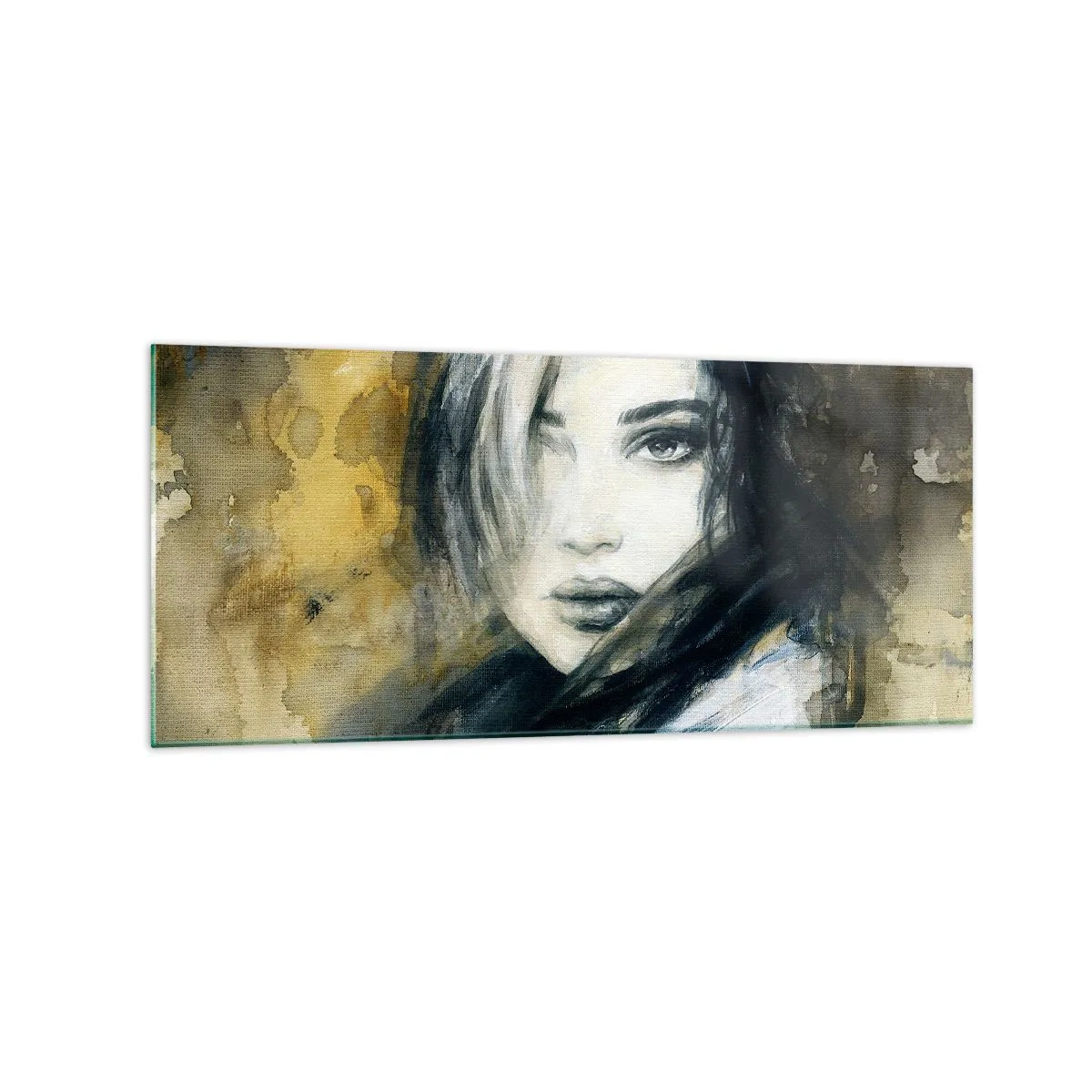 Billede på glas - mere uskyldig eller sensuel? - 120x50 cm